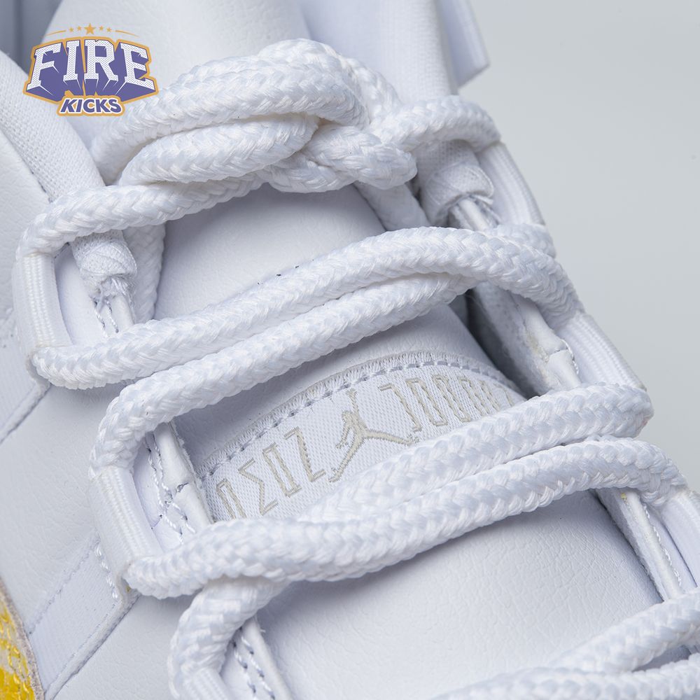 Jordan 11 Retro Low Tour Yellow Snakeskin AH7860-107 Men's