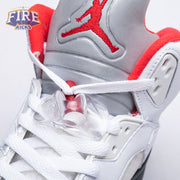 Jordan 5 Retro Fire Red Silver Tongue (2020) DA1911-102 Men's