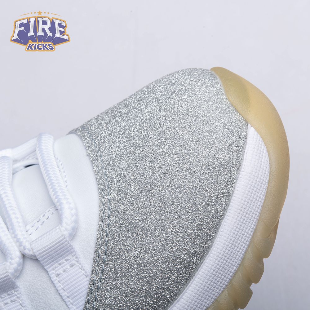 Jordan 11 Retro White Metallic Silver AR0715-100 Unisex