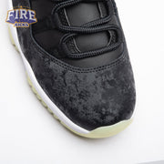Jordan 11 Retro Black Barely Volt IB1378-001 Unisex