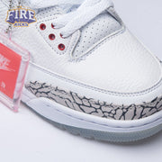 Jordan 3 Retro Free Throw Line White Cement 923096-101 Men's