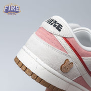 Nike SB Dunk Low SE 85 Double Swoosh Sail Red Pink DO9457-110 Women's