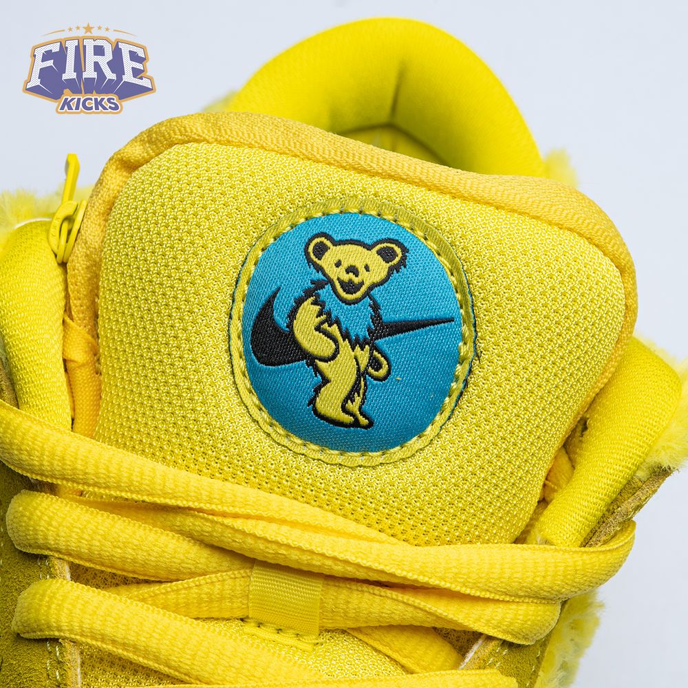 Grateful Dead x Dunk Low SB 'Yellow Bear' Unisex