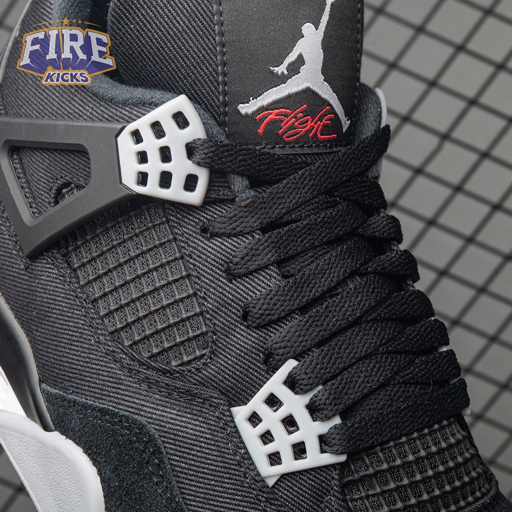 Air Jordan 4 Retro SE Black Canvas DH7138-006 Men's