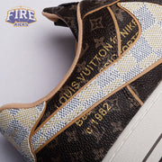 Nike Air Force 1 Low Monogram Brown Damier Azur Unisex (Special Box)
