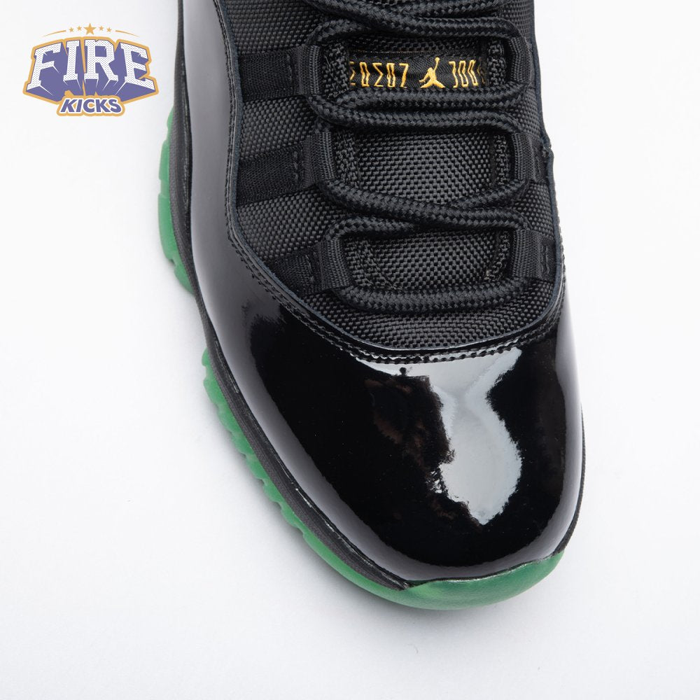 Air Jordan 11 Black Green Yellow CT8012-037 Men's