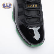 Air Jordan 11 Black Green Yellow CT8012-037 Men's