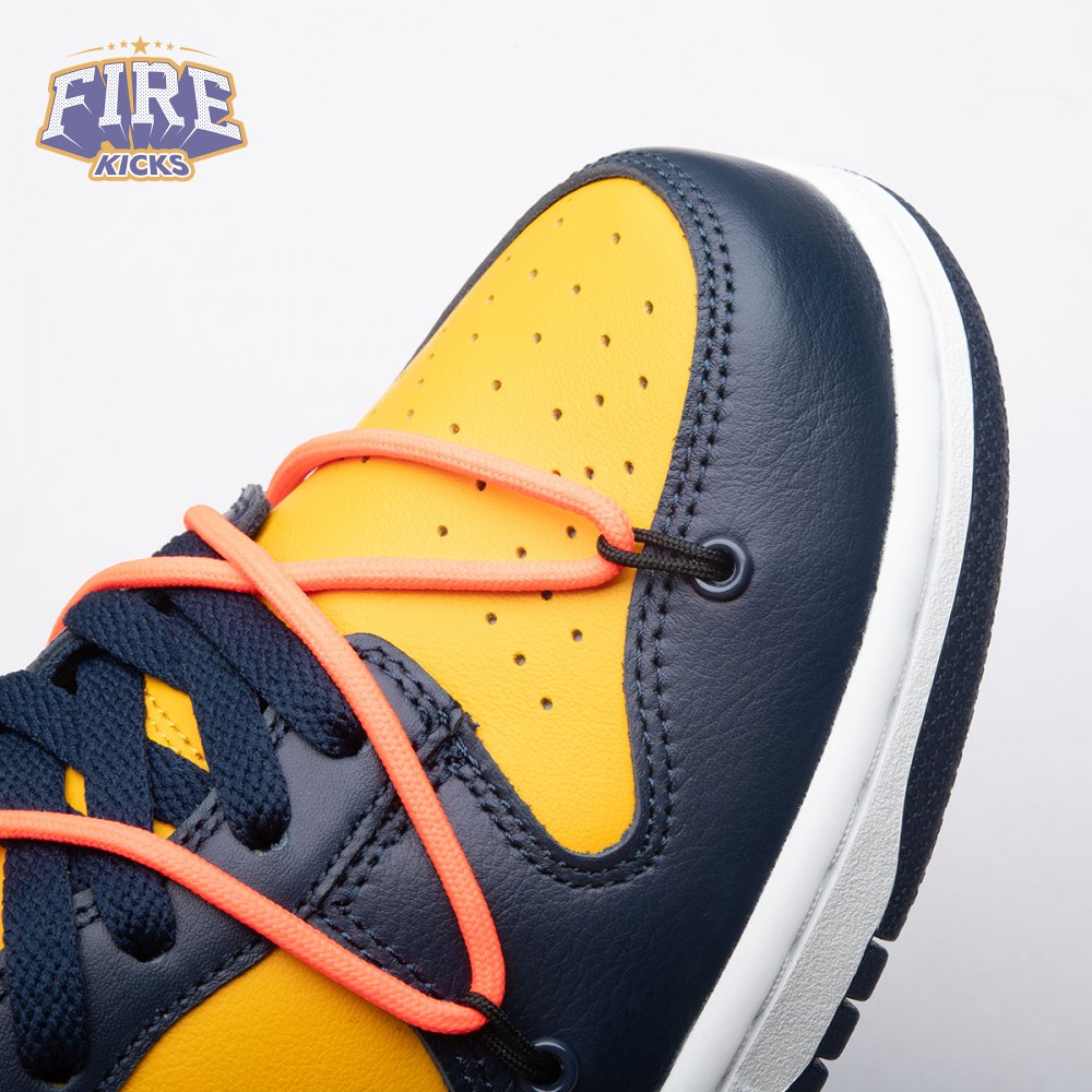 Off-White x Dunk Low 'University Gold' Unisex