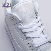 Jordan 3 Retro Pure White 136064-111 Unisex