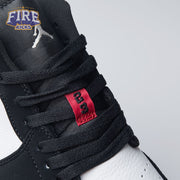 Jordan 1 Low Black Toe 553558-116 Unisex