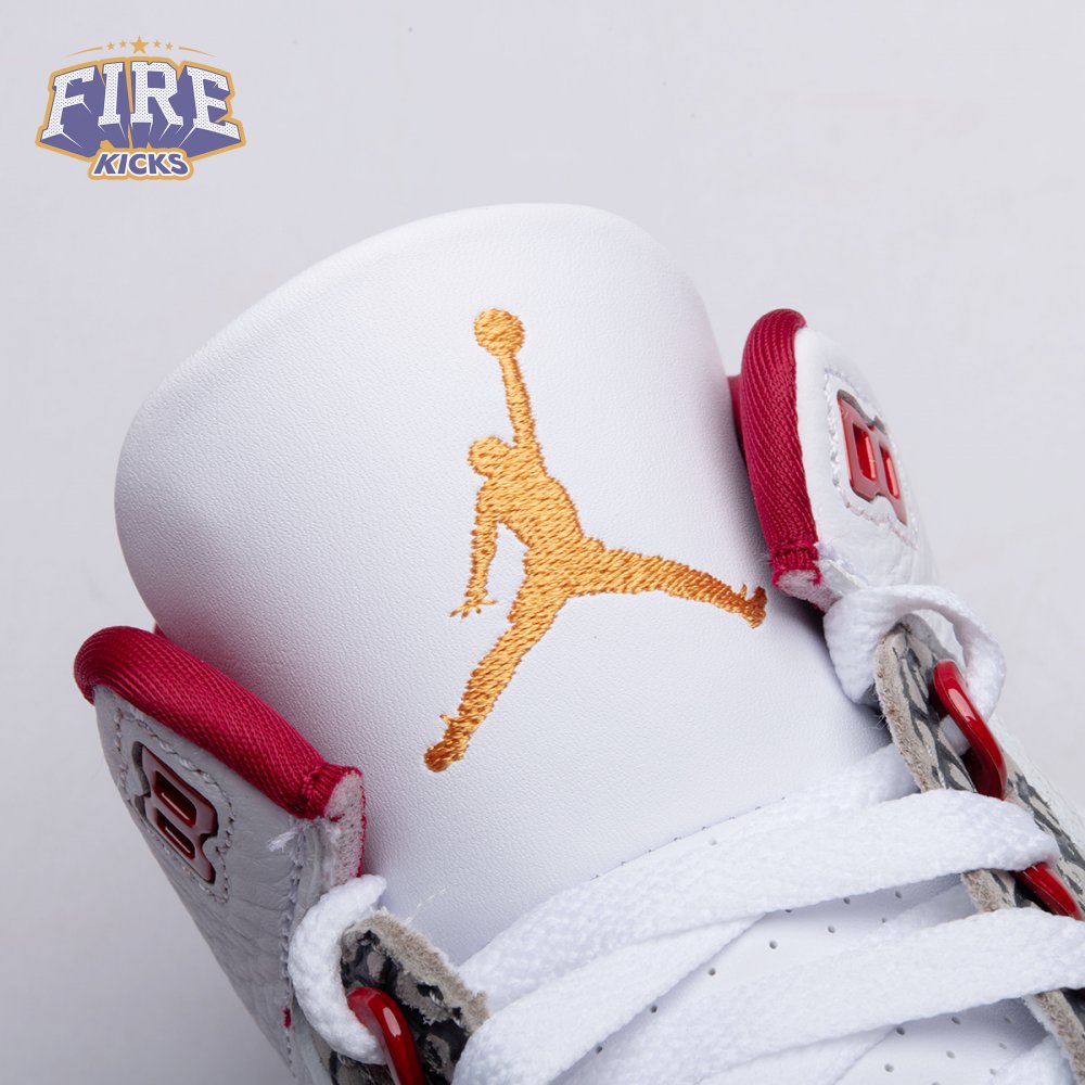 Jordan 3 Retro Cardinal Red CT8532-126 Unisex