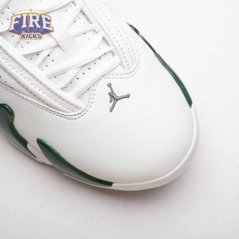 Jordan 14 Retro White Forest Green 311832-131 Men's