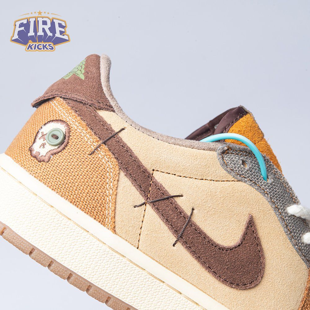 Jordan 1 Retro Low OG Zion Williamson Voodoo DZ7292-200 Unisex
