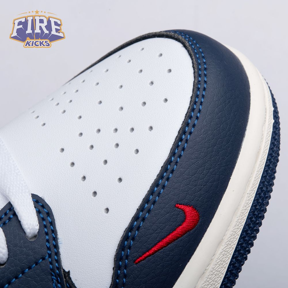 Air Jordan 1 Low OG 'Gym Red & Midnight Navy' HQ2993-100 Unisex
