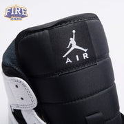Air Jordan 1 Mid White Black Unisex