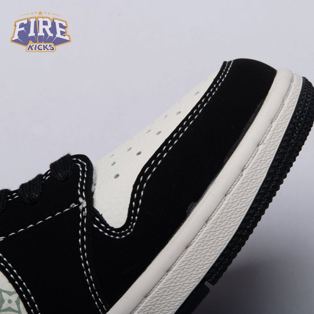 Travis Scott x Fragment Design x Air Jordan 1 Low OG SP Black Off White Grey LX1988-200 Unisex