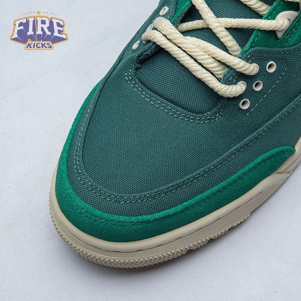 Air Jordan 3 Retro Bicoastal Black Malachite Fossil FZ7974-300 Unisex