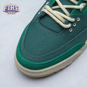 Air Jordan 3 Retro Bicoastal Black Malachite Fossil FZ7974-300 Unisex