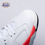 Jordan 6 Retro Infrared White 384664-123 Men's