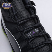 Air Jordan 11 GS Black Barely Volt Men's