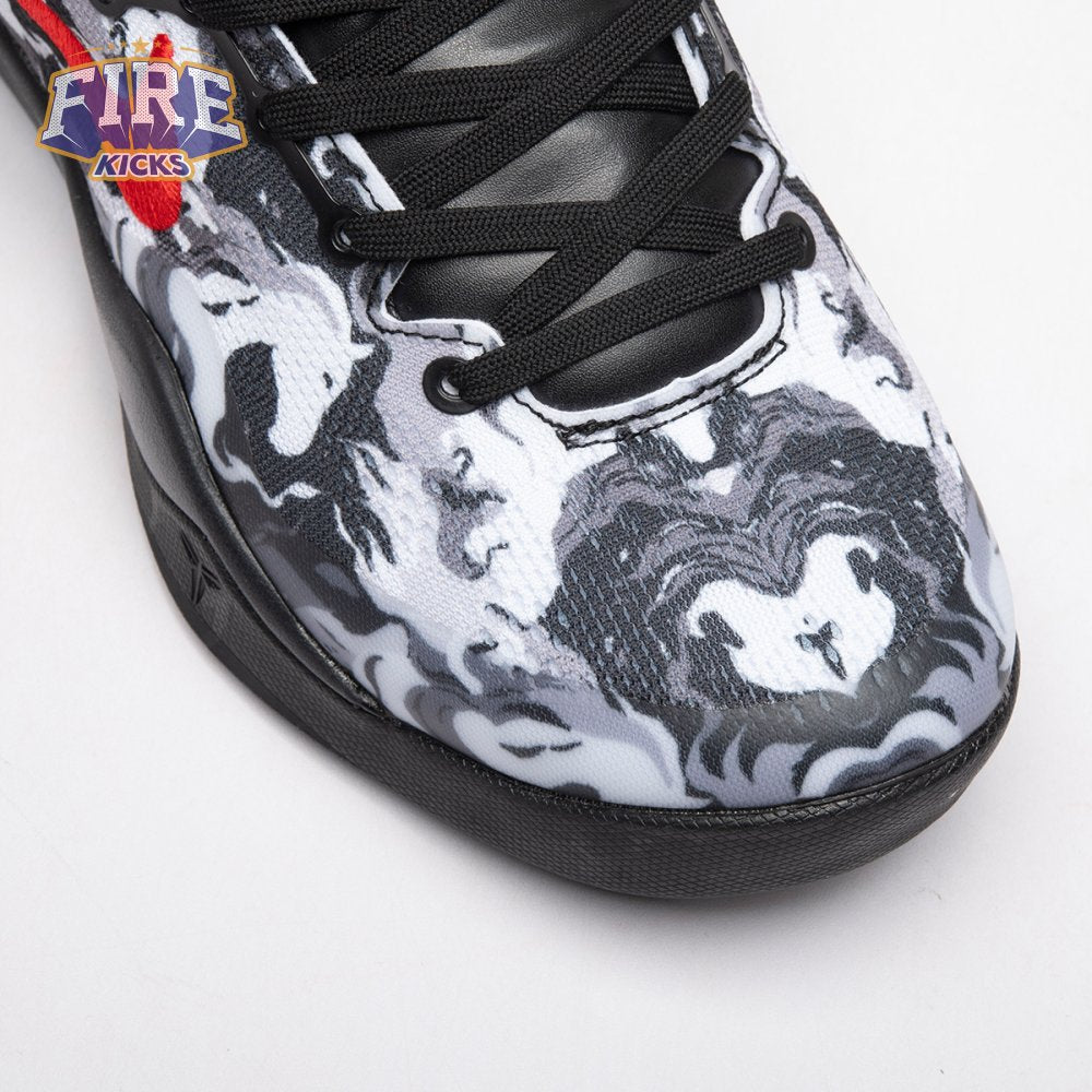 Nike Zoom Kobe 8 Protro Black White Eight Horses Men's