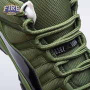 Air Jordan 11 Retro Army Green Black CT8012 300 Men's