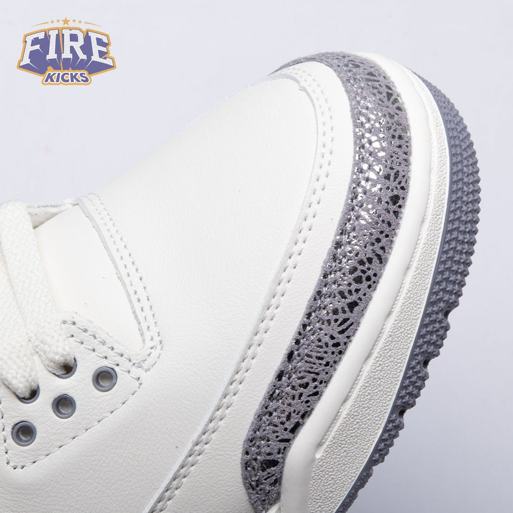 Jordan 3 Retro Sail Cement Grey CK9246-100 Unisex