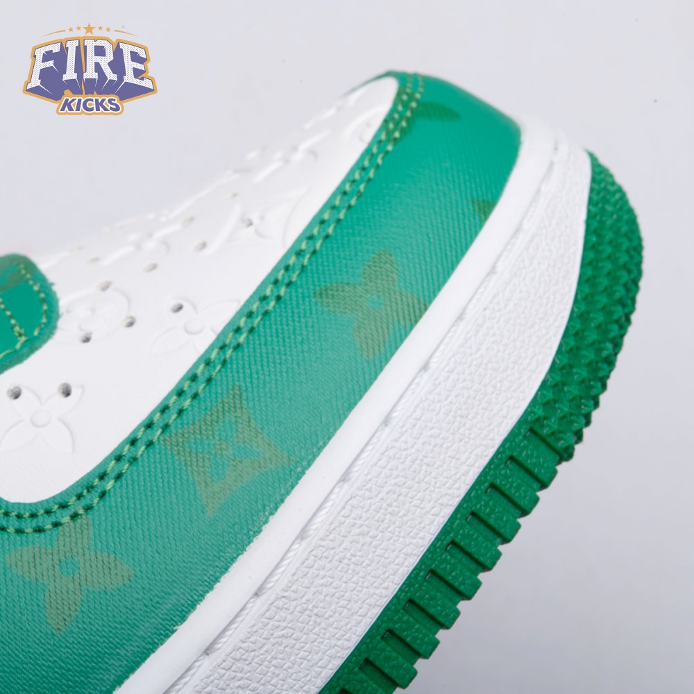 Nike Air Force 1 Low By Virgil Abloh White Green Men's