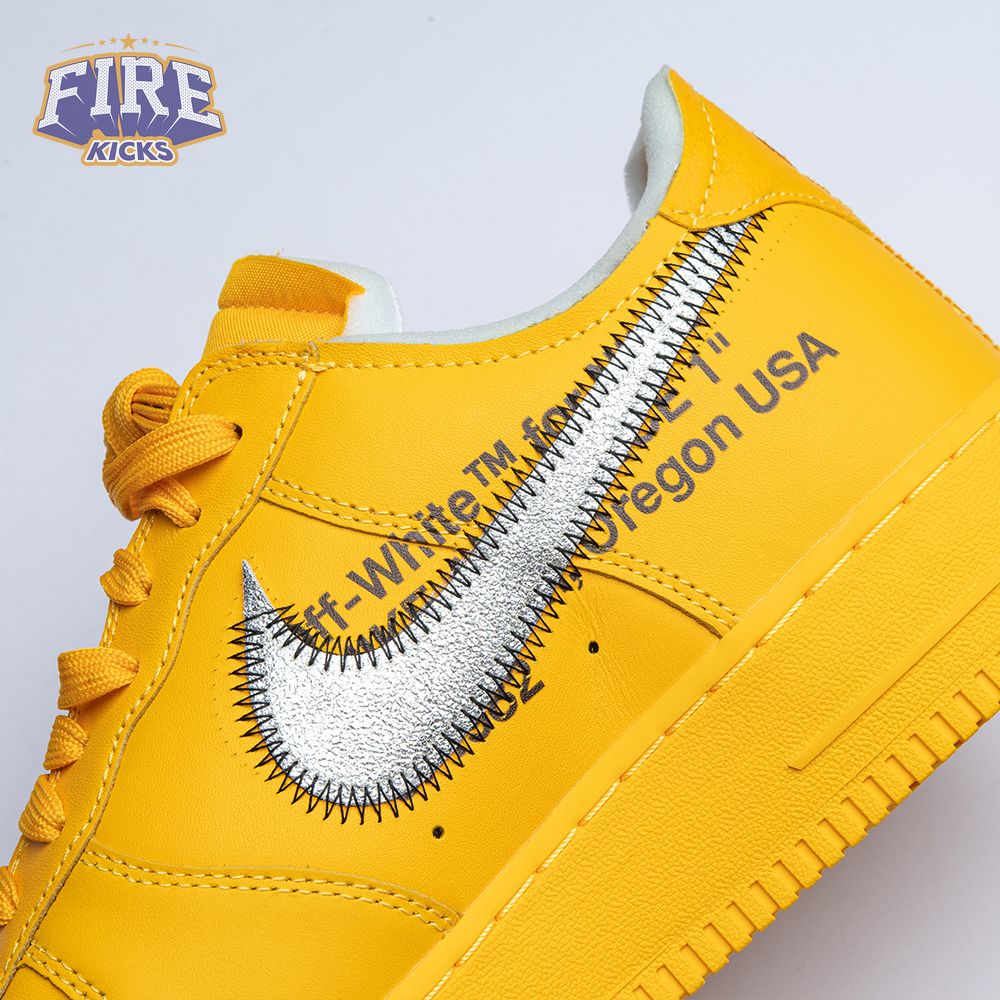 Off-White x Air Force 1 Low 'University Gold' Unisex