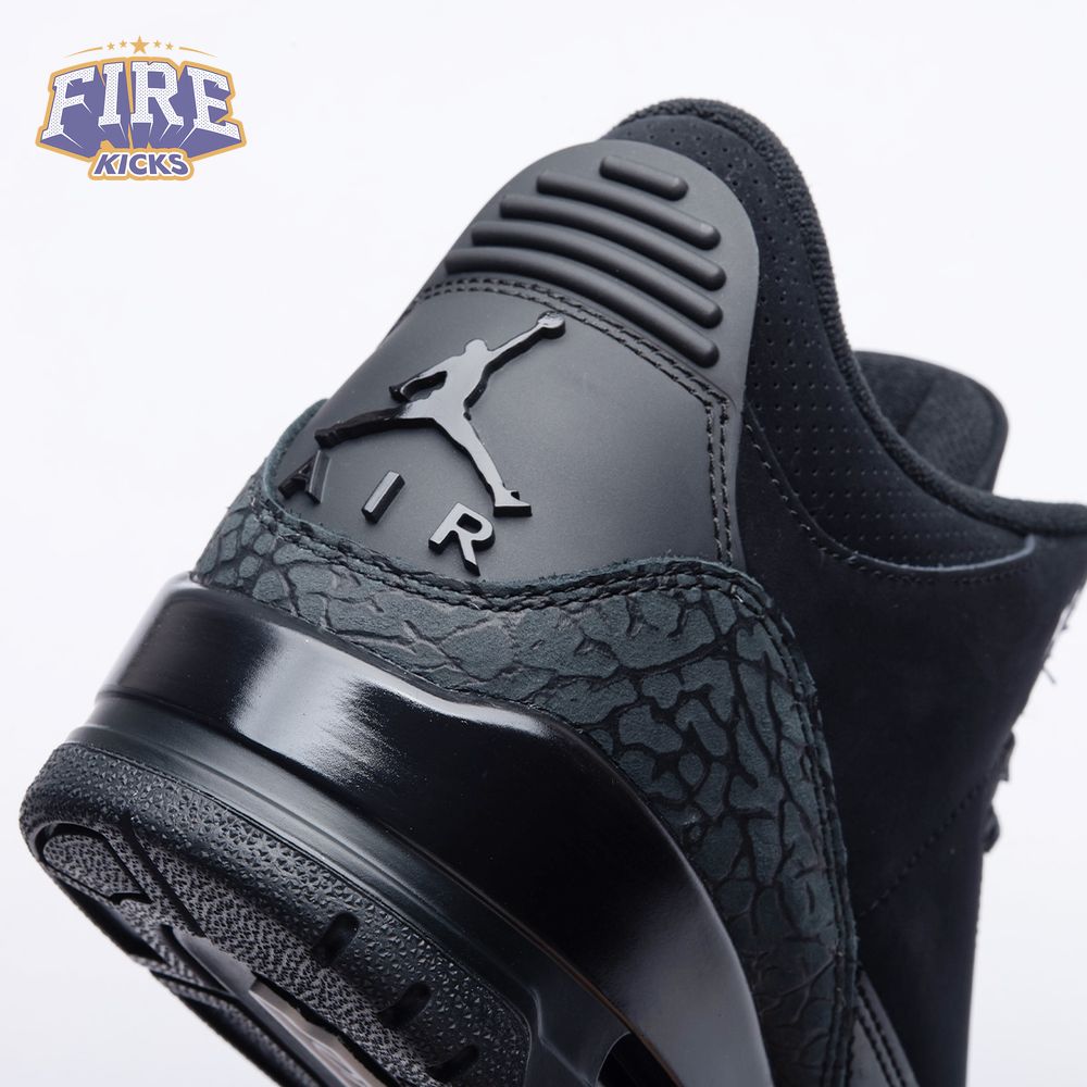 Jordan 3 Retro Black Cat (2025) CT8532-001 Unisex