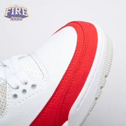 Air Jordan 3 Retro Tinker White University Red Men's