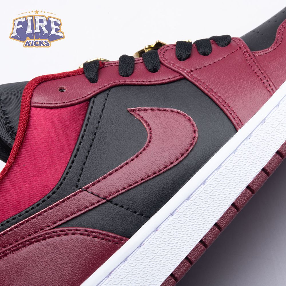 Jordan 1 Low Dark Beetroot Black DB6491-600 Unisex