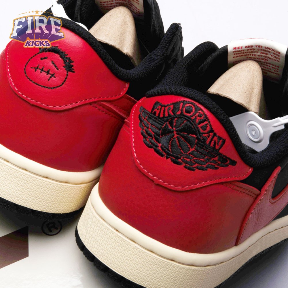 Travis Scott x Air Jordan 1 Low Bred Unisex