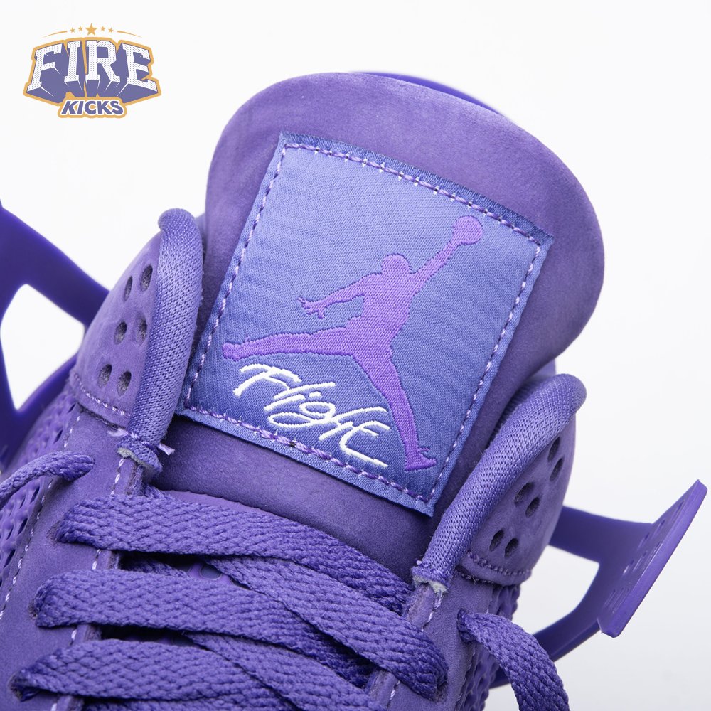 Jordan 4 x Nigel Sylvester Brick By Brick Purple HF4340-500 Unisex