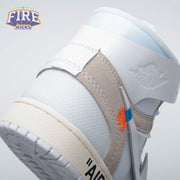Off-White x Air Jordan 1 Retro High Virgil Abloh Archive Alaska AA3834-100 Unisex