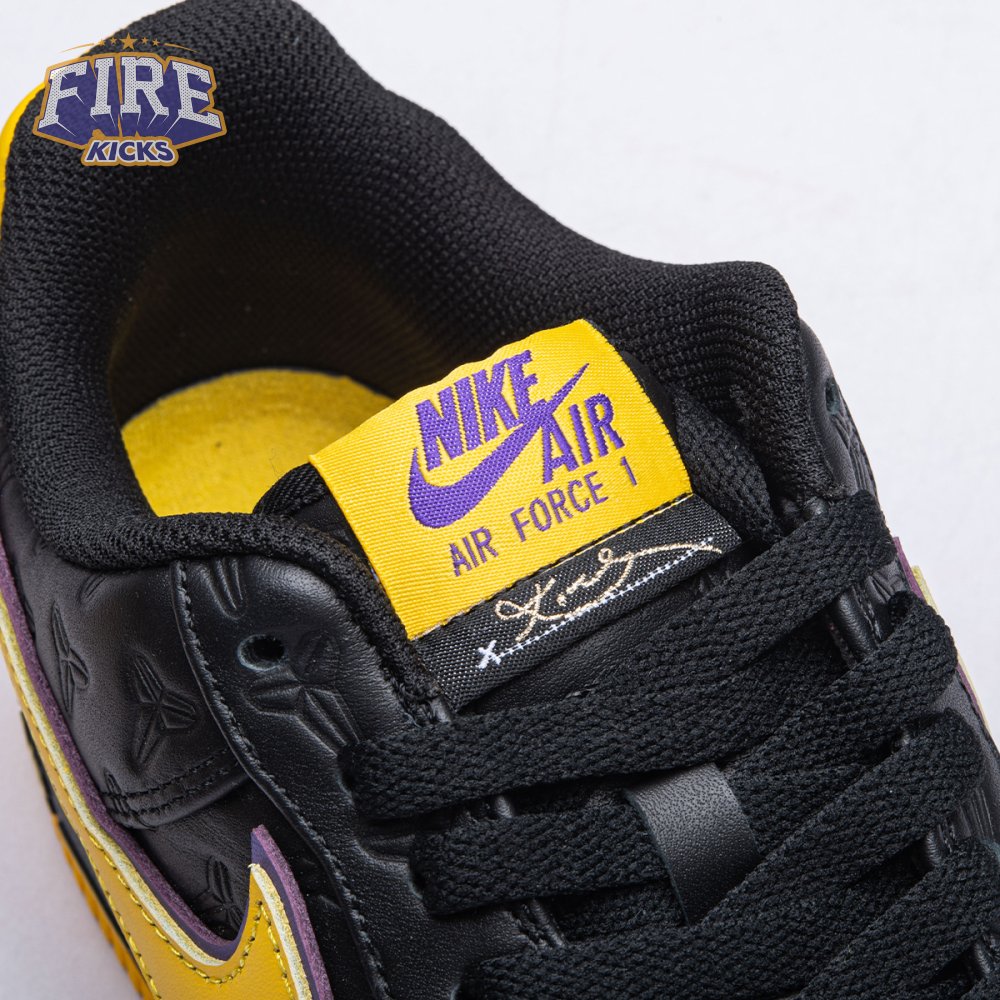 Nike Air Force 1 Low Kobe Bryant Lakers Away (Numbered Edition of 8000) HV5122-001 Unisex
