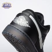 Jordan 1 Low Black White Dark Smoke Grey Unisex