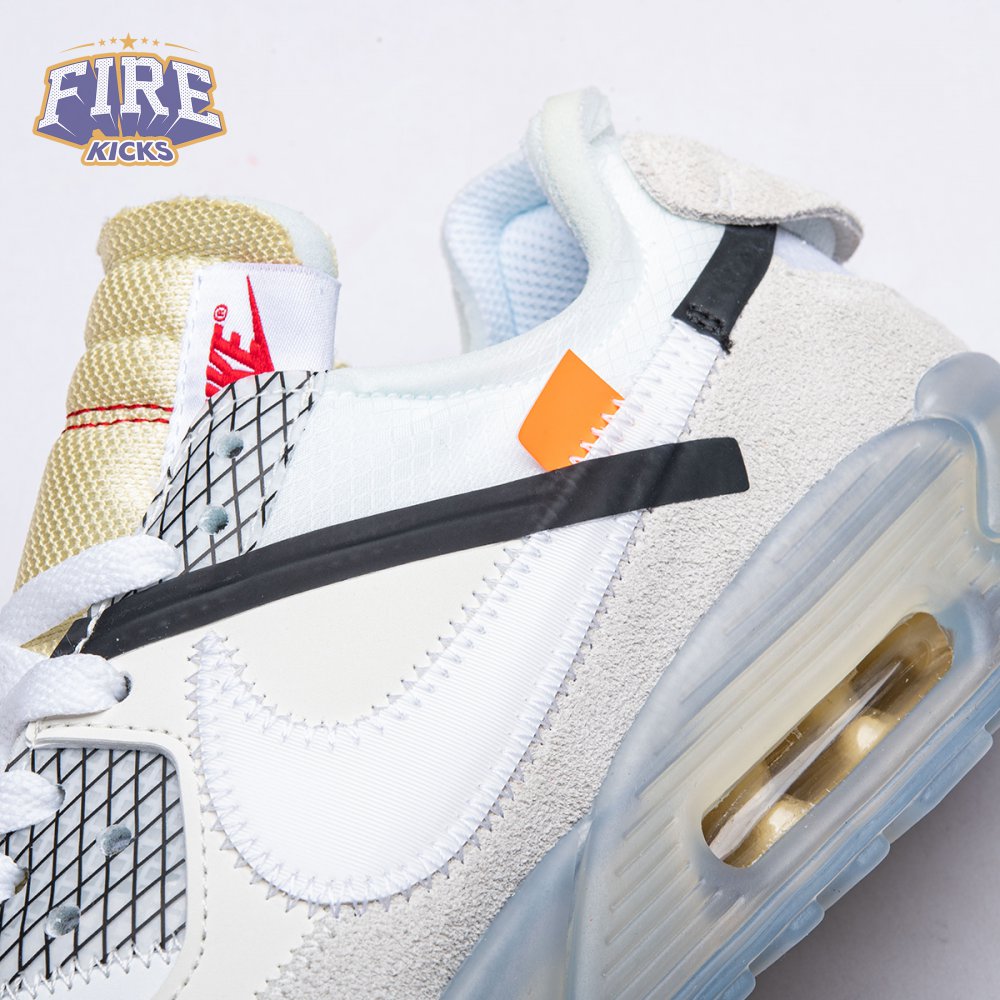 Nike OFF-WHITE x Air Max 90 White Men's