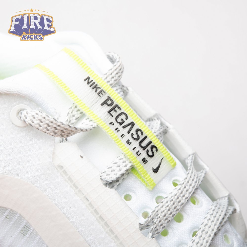 Nike Air Zoom Pegasus Premium White Volt Black HQ2592-105 Unisex