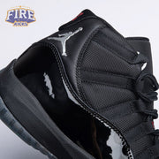 Air Jordan 11 "Black Red Grey" Men's