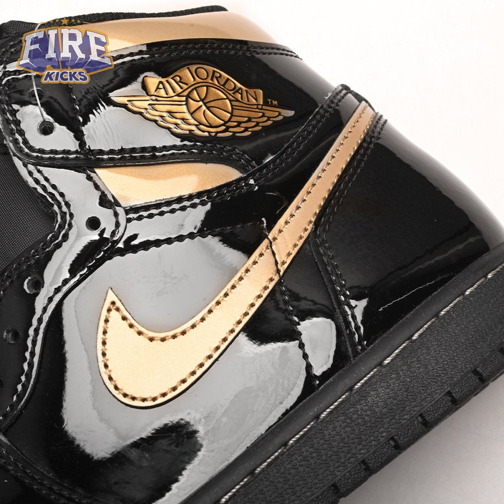 Jordan 1 Retro High Black Metallic Gold (2020) Unisex
