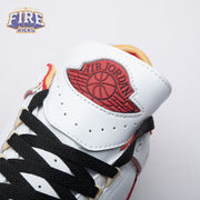 OFF-WHITE x Jordan 2 Retro Low SP White Red Unisex