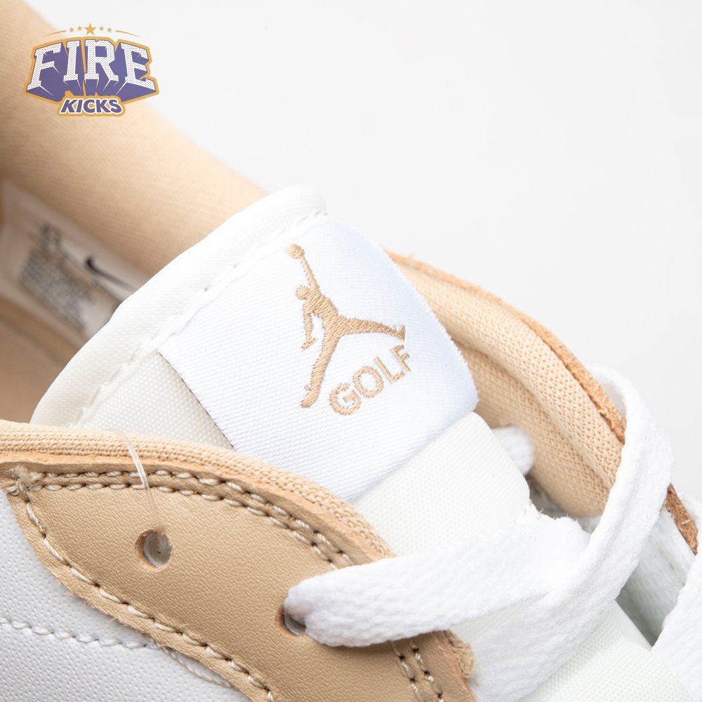 Jordan 1 Low Golf White Linen DD9315-117 Unisex