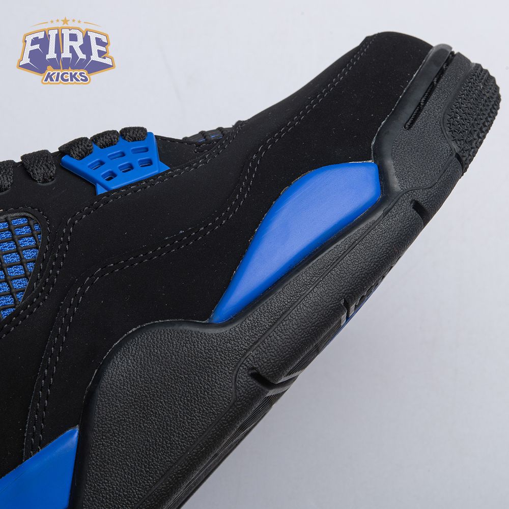 Jordan 4 Retro Black Blue Unisex