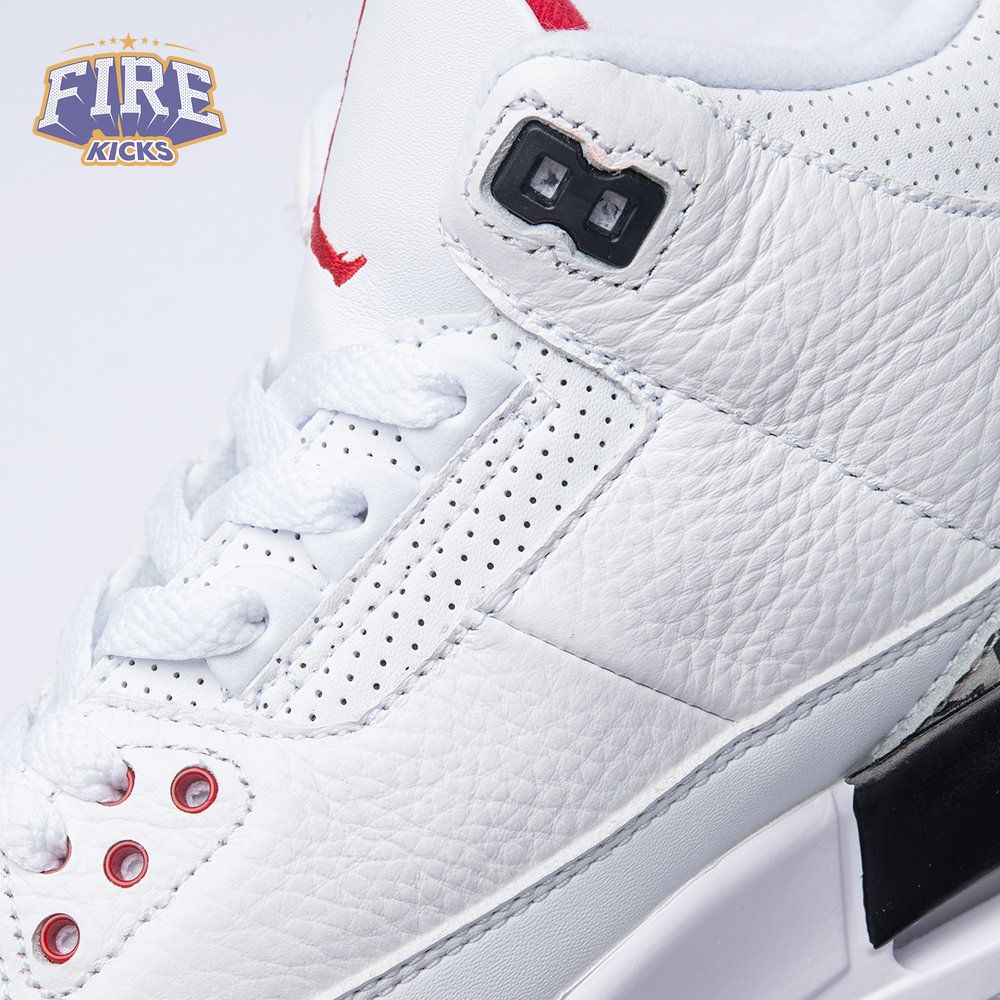 Jordan 3 Retro Free Throw Line White Cement 923096-101 Men's