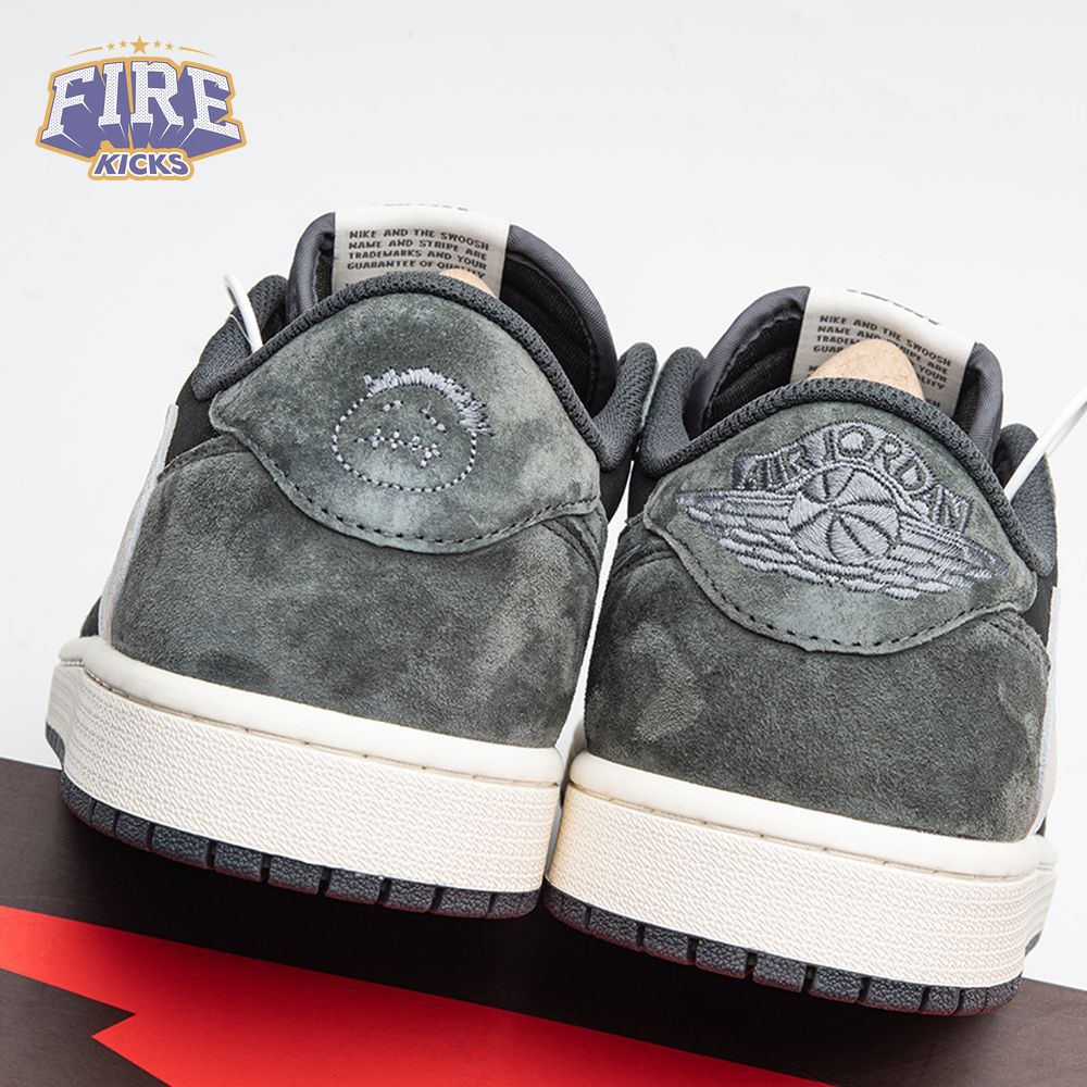 Travis Scott X Air Jordan 1 Low OG SP Grey Black Cream Size 36-47