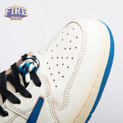 Jordan 1 Retro Low OG SP Fragment x Travis Scott Sail Military Blue DM7866-104 Unisex