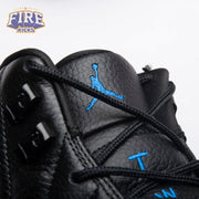 Jordan 12 Retro Black Game Royal 130690-014 Men's