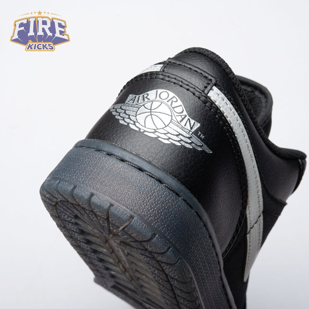 Jordan 1 Low Black White Dark Smoke Grey HV5968-001 Unisex