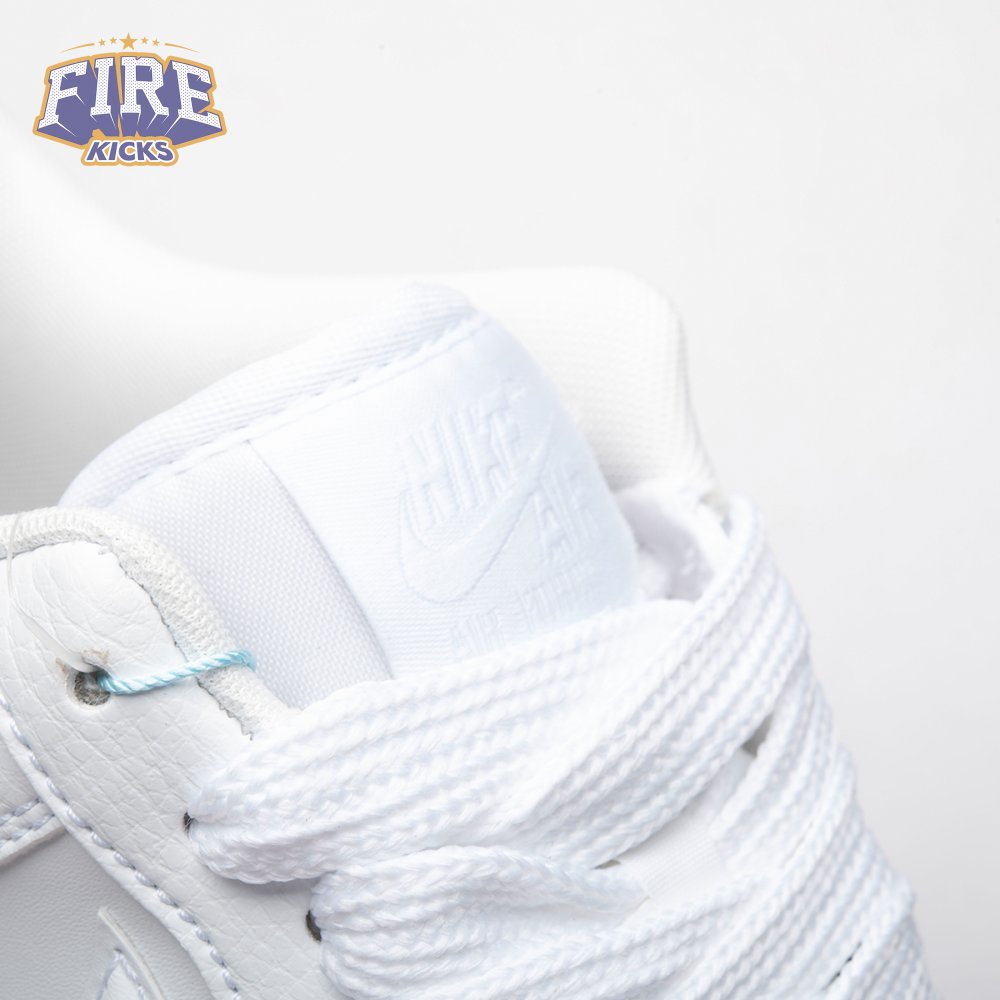 Nike Air Force 1 Low '07 Next Nature Triple White Bulbous Swoosh HF2014-100 Unisex